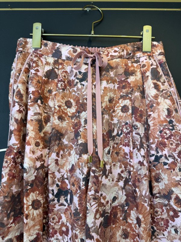 画像4: blossom garden curpo print pants (BR) (4)