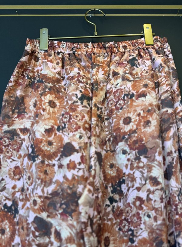 画像5: blossom garden curpo print pants (BR) (5)