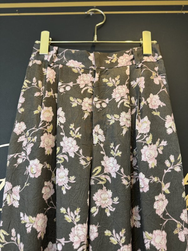 画像3: room flower curpa print pants (BR) (3)