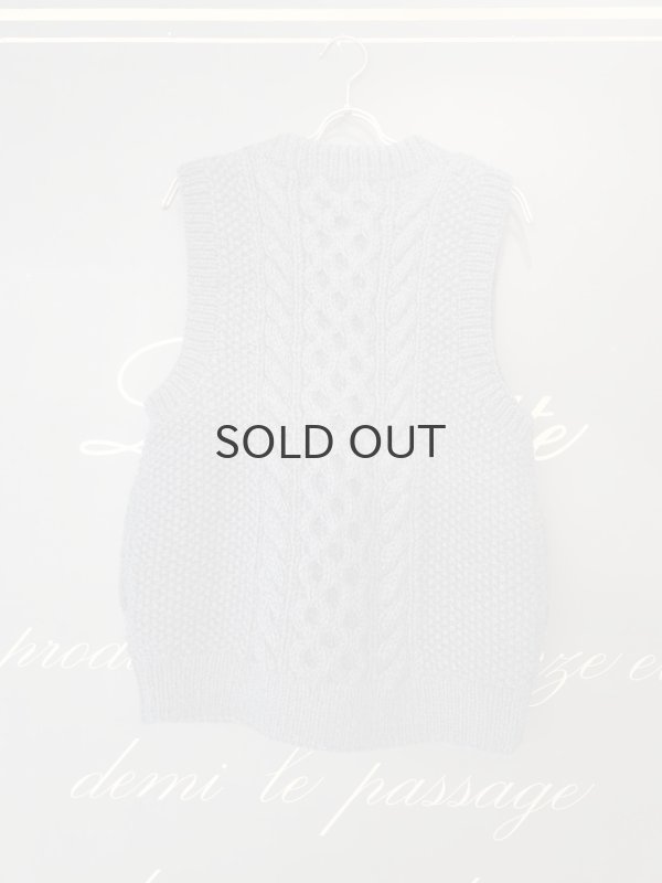 画像2: OMOI KNIT VEST (2)