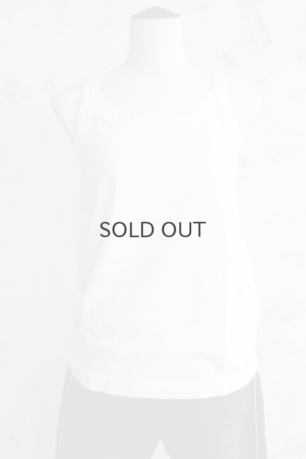 画像4: 30/-天竺 キャミソール（6444:WH） (4)