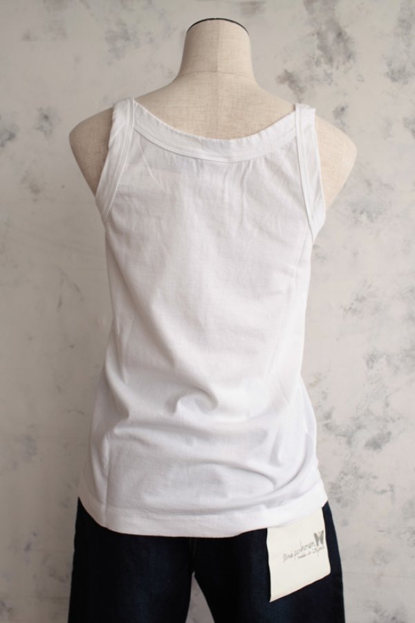 画像6: 30/-天竺 キャミソール（6444:WH） (6)