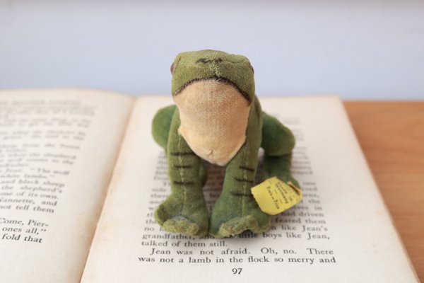 1950年代シュタイフ社のカエル (Froggy)