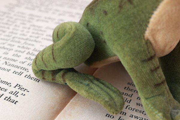 画像8: 1950年代シュタイフ社のカエル (Froggy) (8)