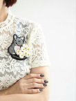画像18: SALE!! RWDelicia Capsleeve Regular T-neck Top 100956 (IV) (18)