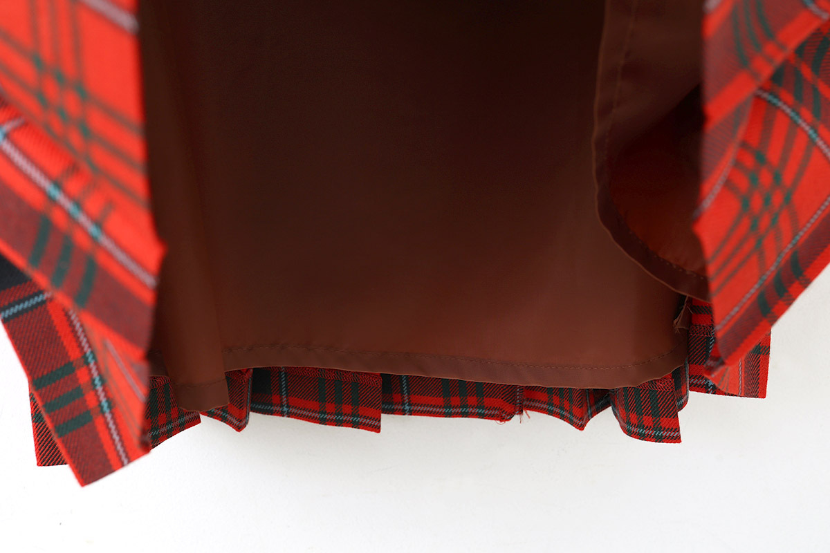 CHILD WOMAN タータンチェックキルトスカート 