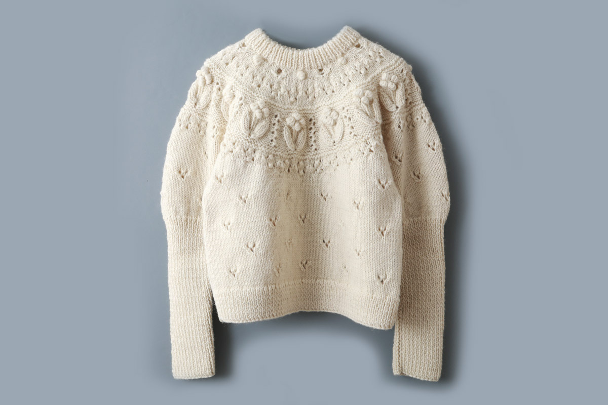 Dot&Stripes CHILD WOMAN ネパールHANDニットPO CHILD WOMAN