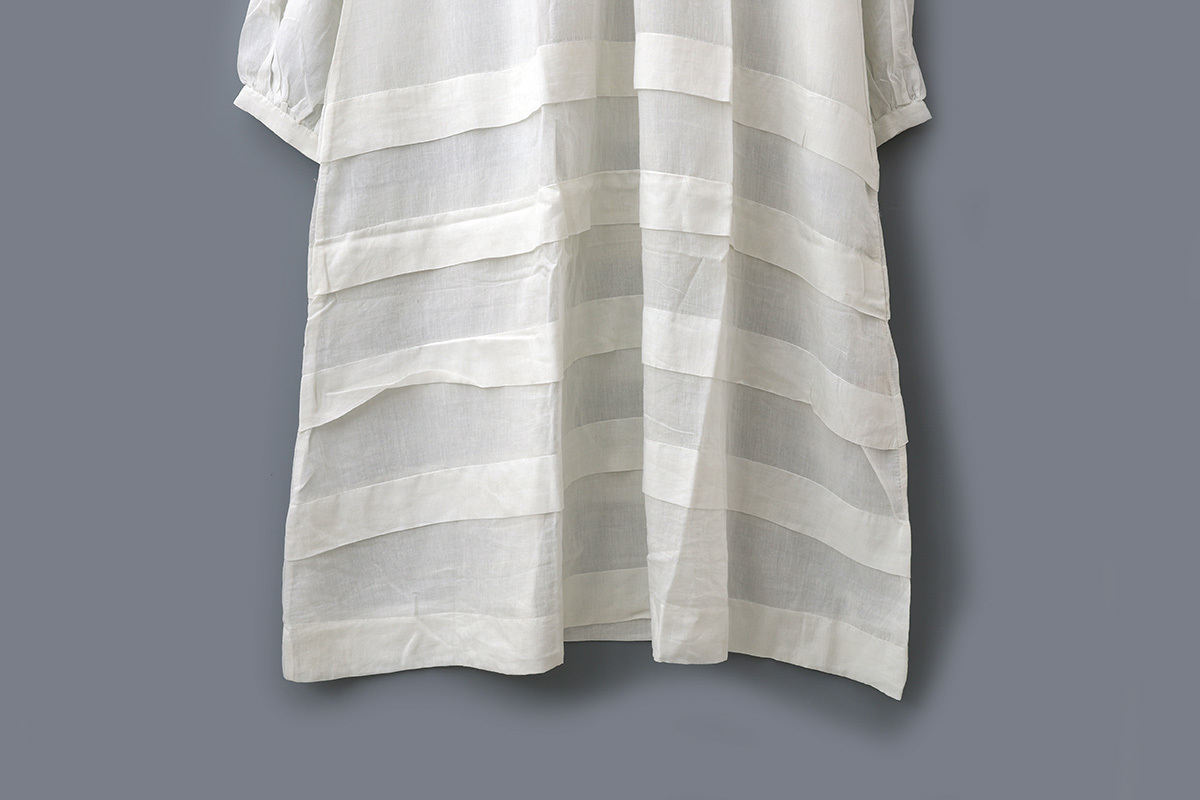 ブノン BUNON Khadi Cotton Embroidery Tunic-
