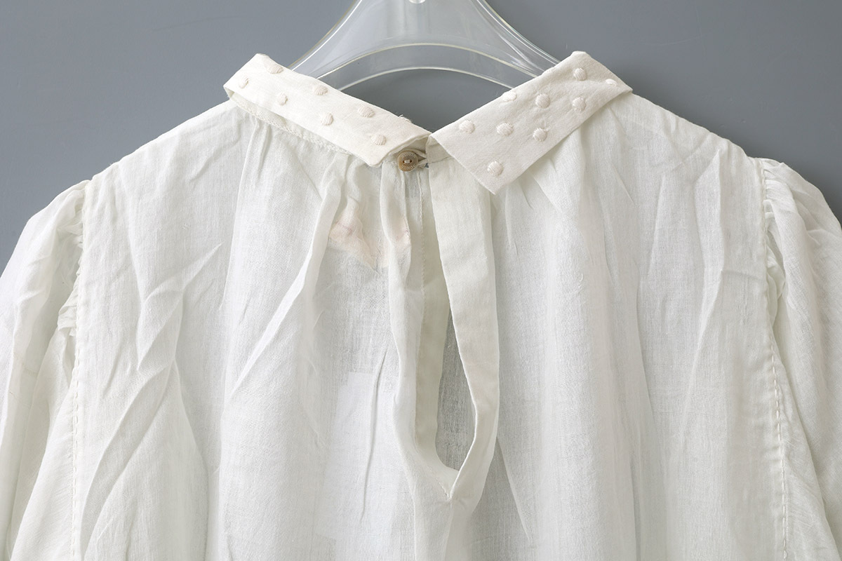 ブノン BUNON Khadi Cotton Embroidery Tunic