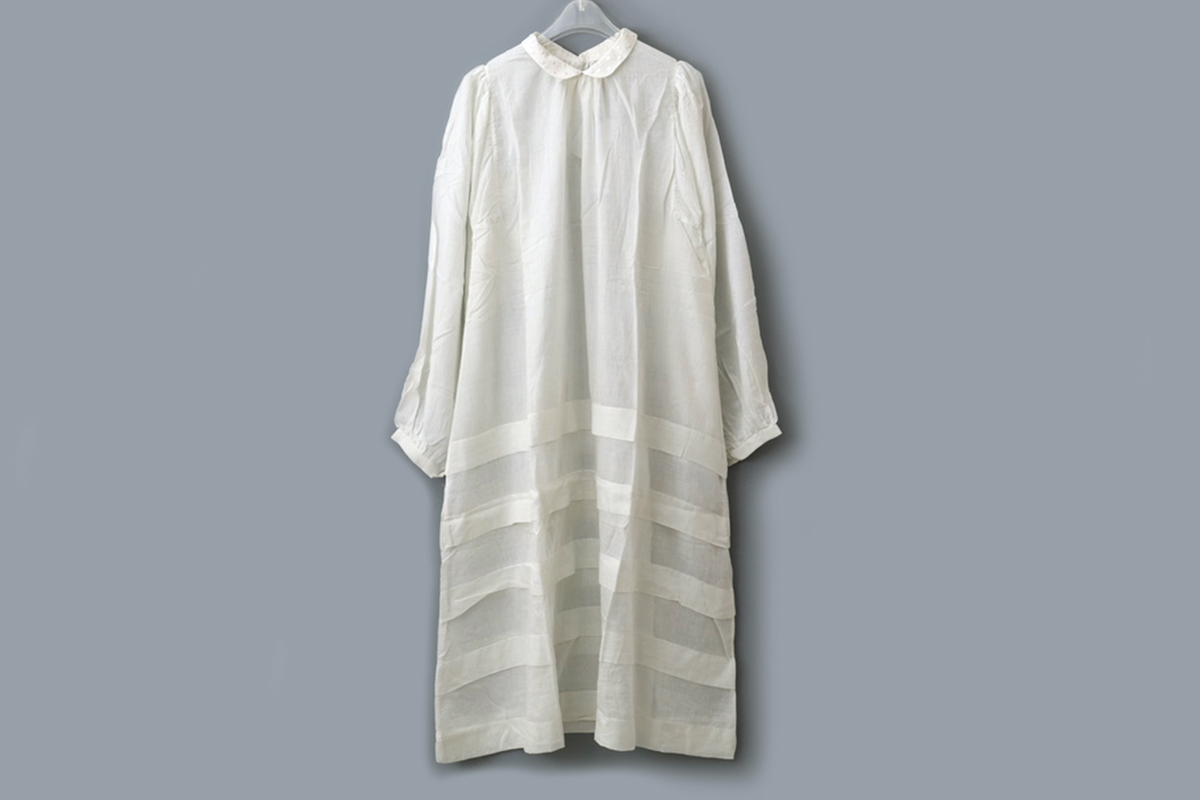 ブノン BUNON Khadi Cotton Embroidery Tunic-