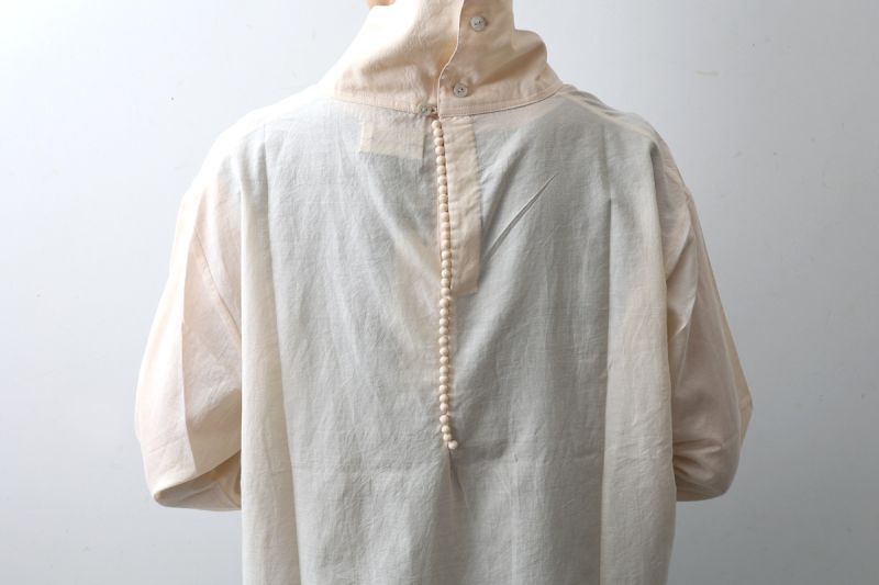 ブノン BUNON Khadi Cotton Embroidery Tunic