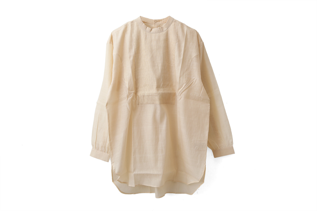 ブノン BUNON Khadi Cotton Embroidery Tunic-