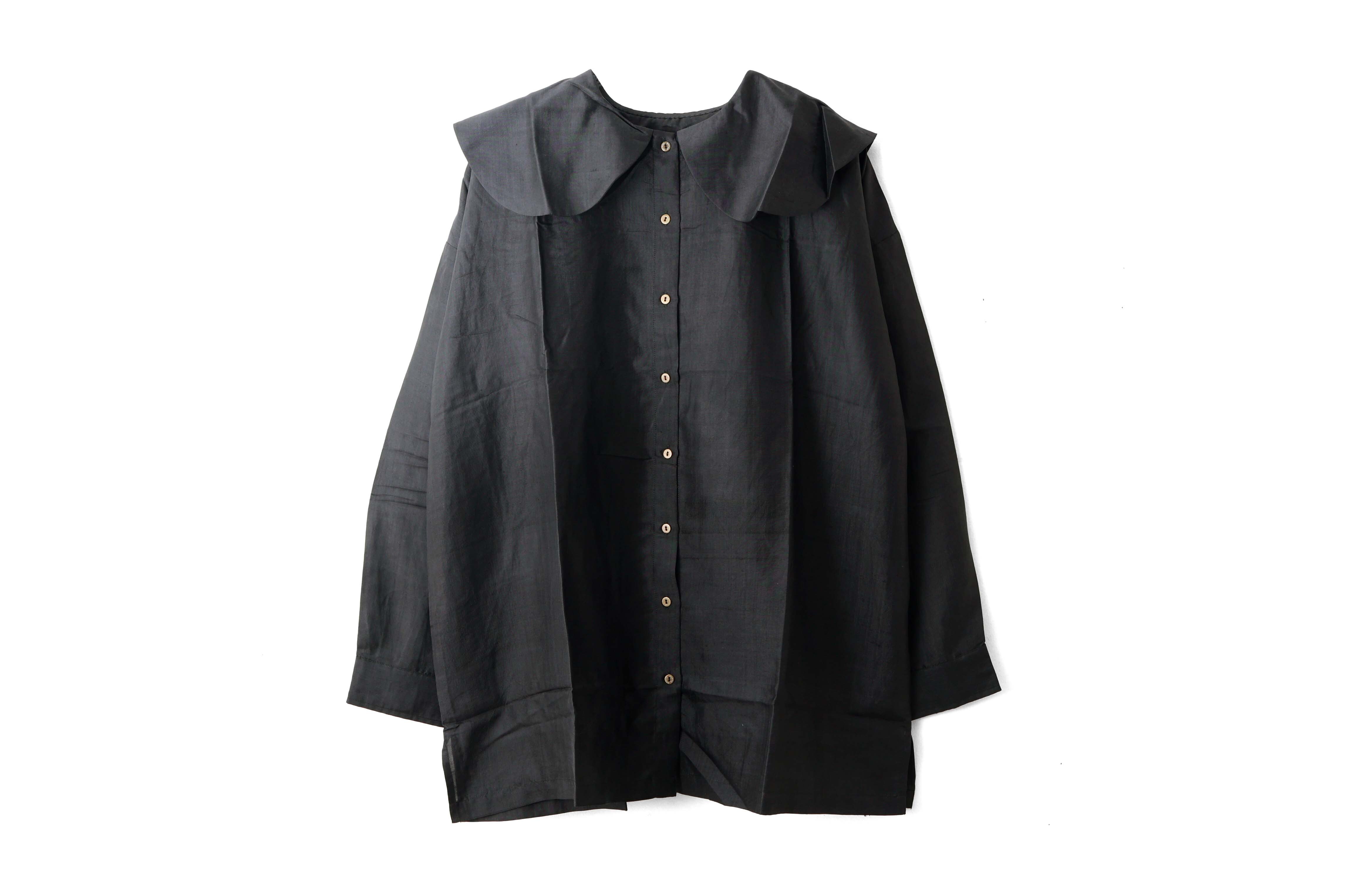✨極美品✨ブラミンク　ポンチョコート　コットンシルク　ベルト　riri　38/M BLAMINK(ブラミンク)のコットンシルク5Gレギュラーショート