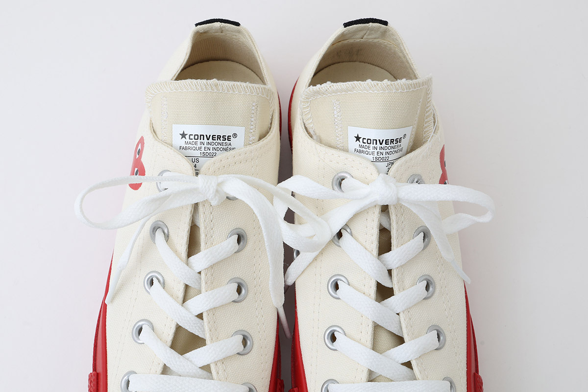 PLAY COMME des GARCONS スニーカー 29cm 黒x白系 【古着】【中古  