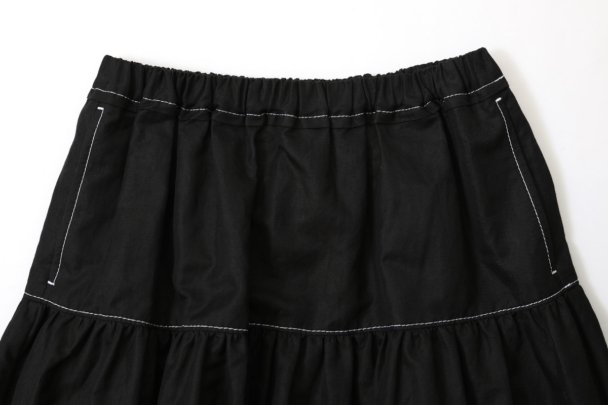 tao COMME des GARCONS タオ コムデギャルソン 綿麻ツイルティアード  