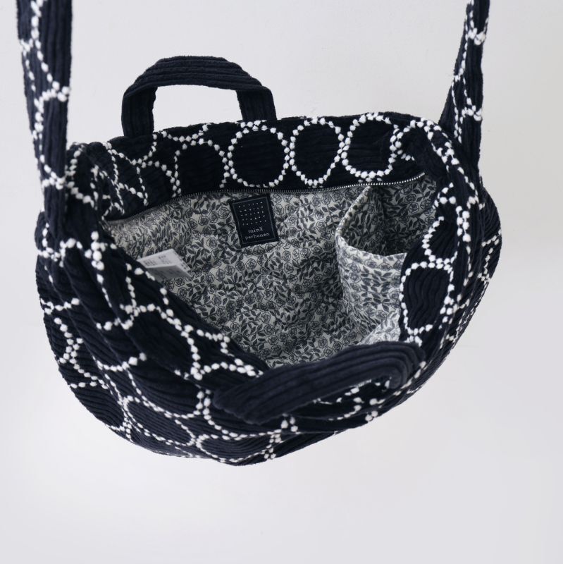 tambourine ショルダー bag 小 (AAA9463:NV)