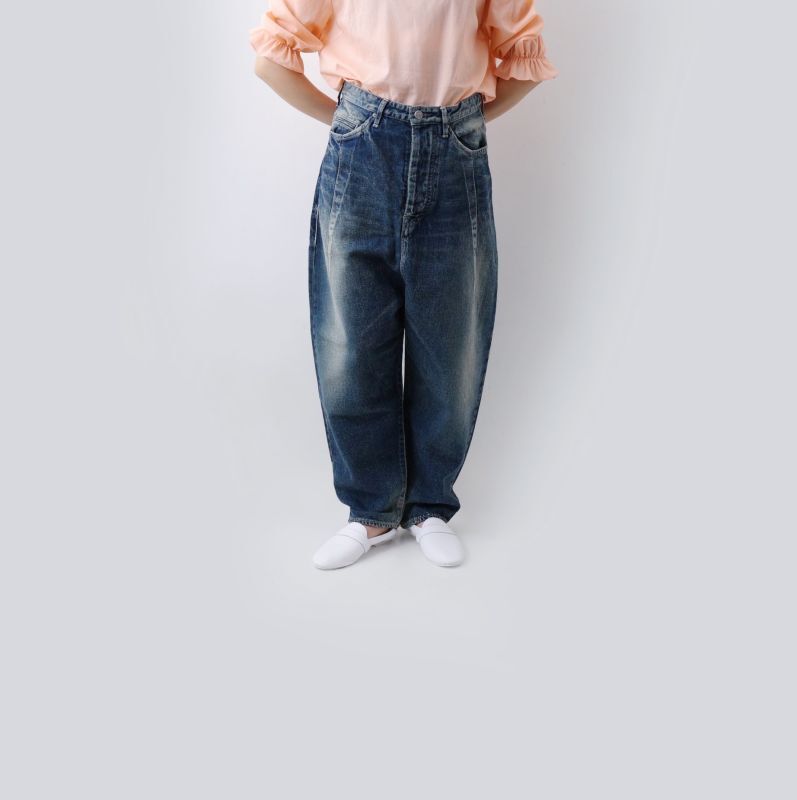 新作商品 mina perhonen always newテーパード デニム DN4538A パンツ