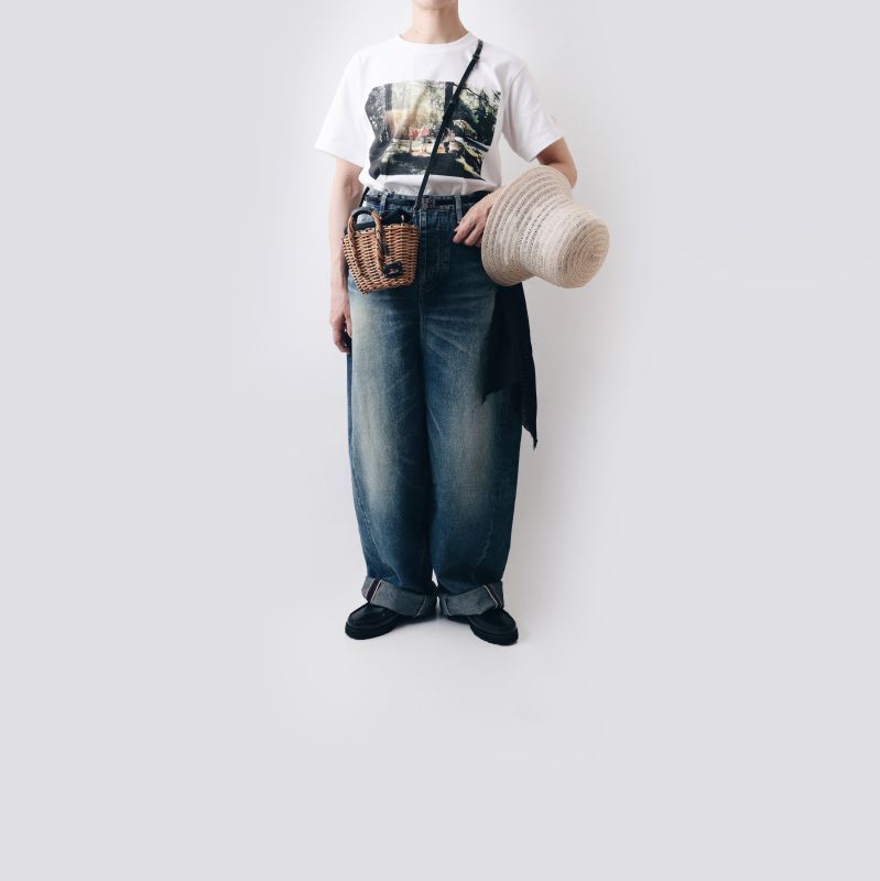 mina perhonen always バルーンワイドデニム DN4417A