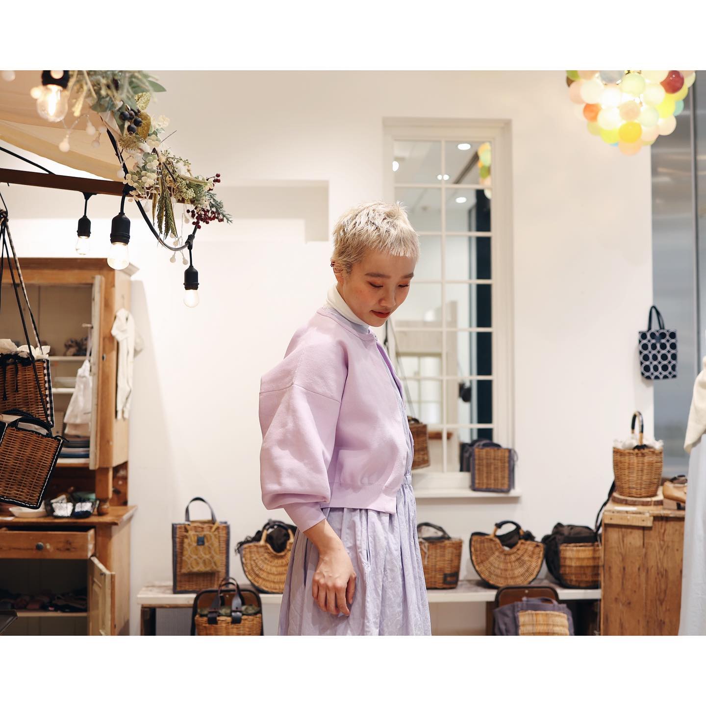 TDot and Stripes CHILD WOMAN 別注!! AMOSSAミラノリブ BIG