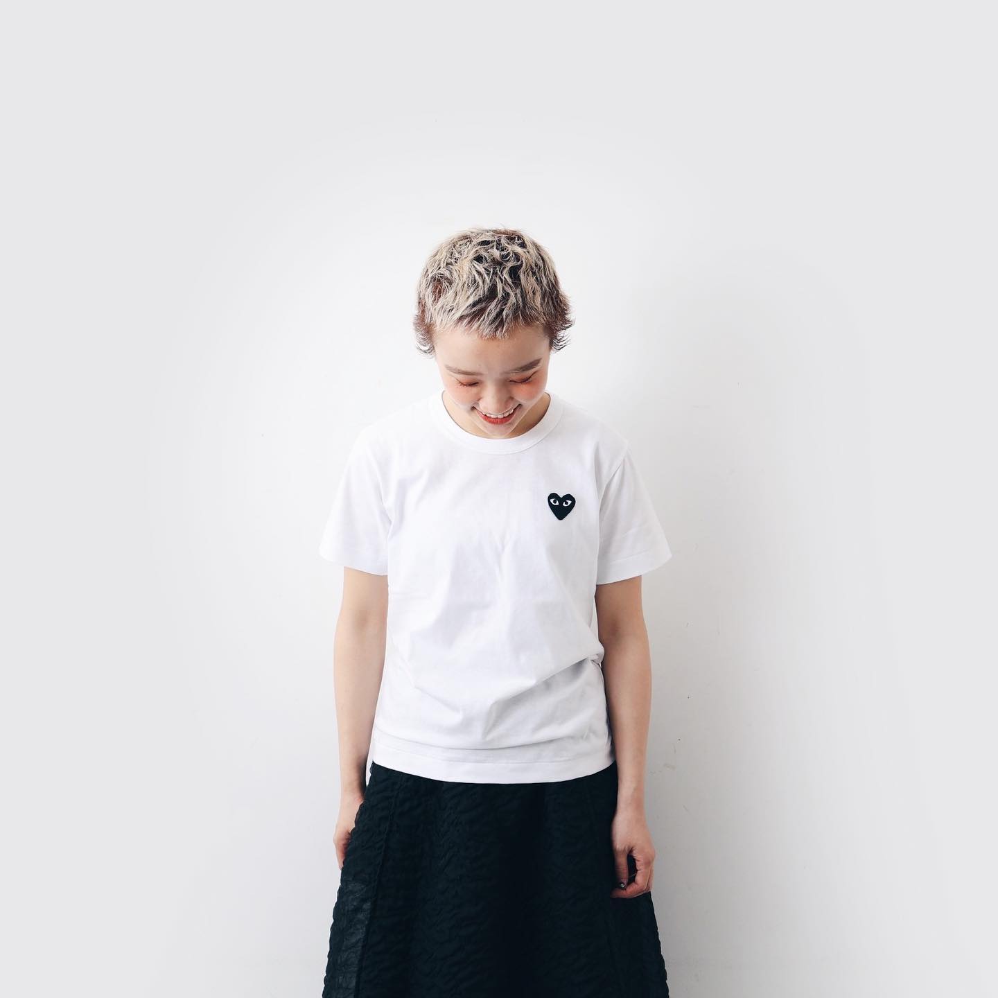 PLAY COMME des GARCONS 【Women's】PLAY T-SHIRT BLACK HEART