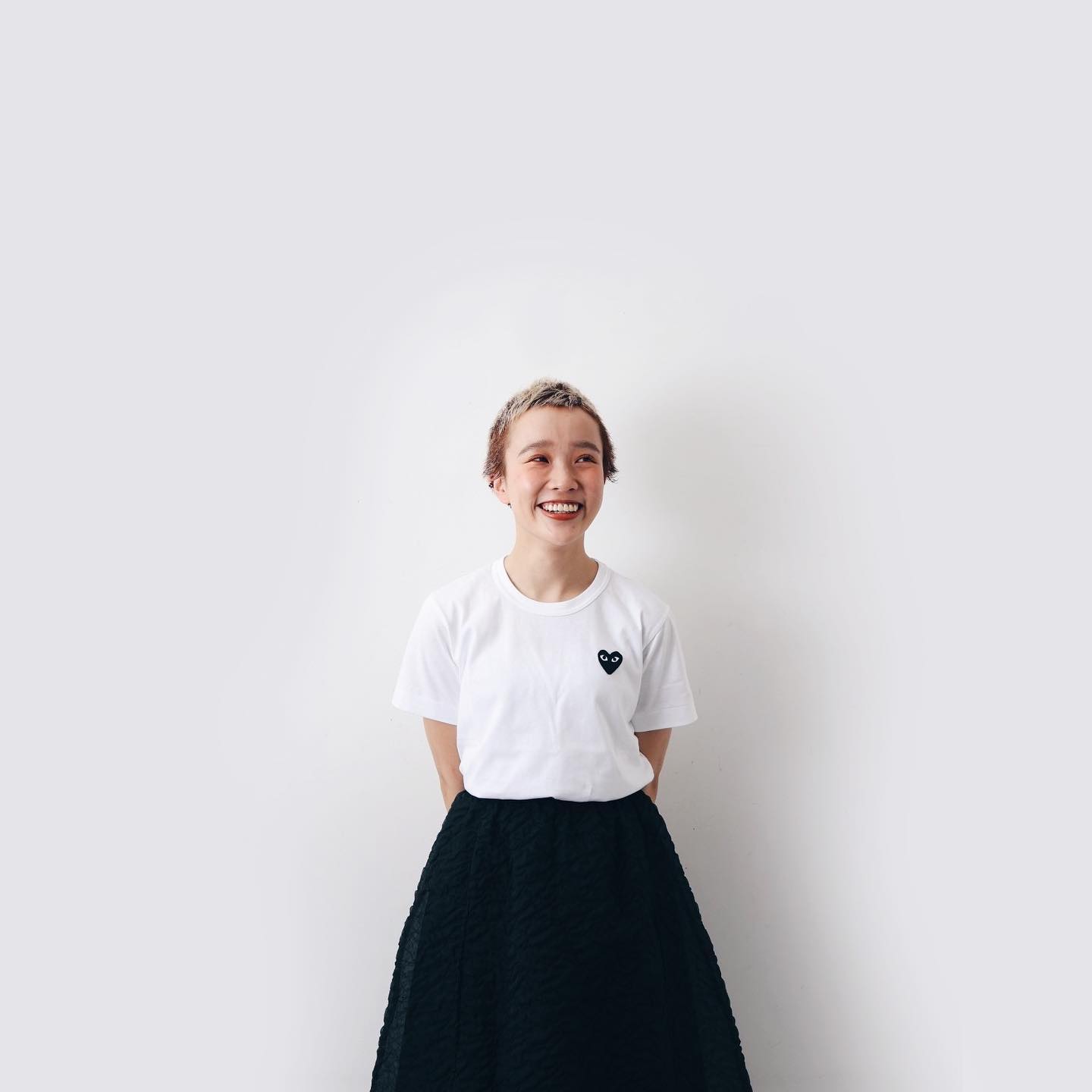 PLAY COMME des GARCONS 【Women's】PLAY T-SHIRT BLACK HEART PLAY COMME des GARCONS 【Women's】PLAY T-SHIRT BLACK HEART