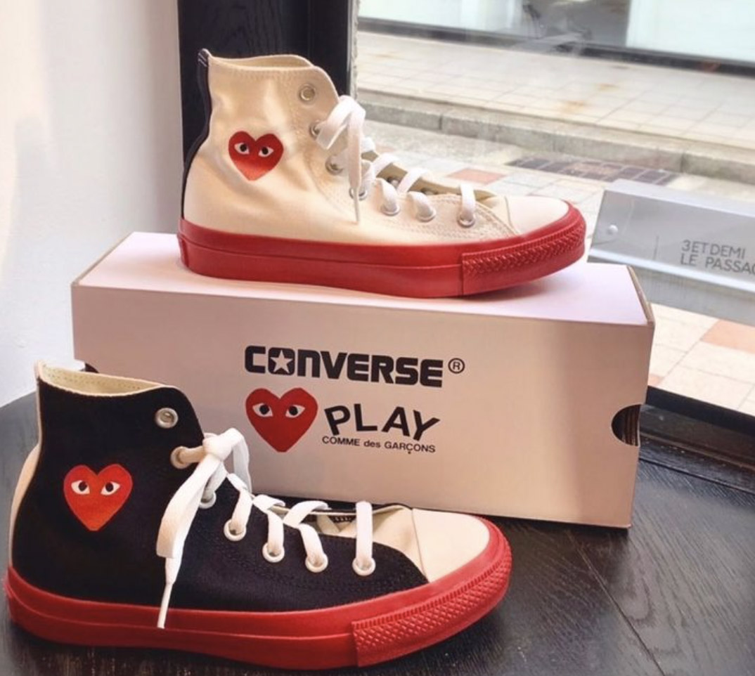 PLAY COMME des GARCONS PLAY CONVERSE CHUCK TAYLOR