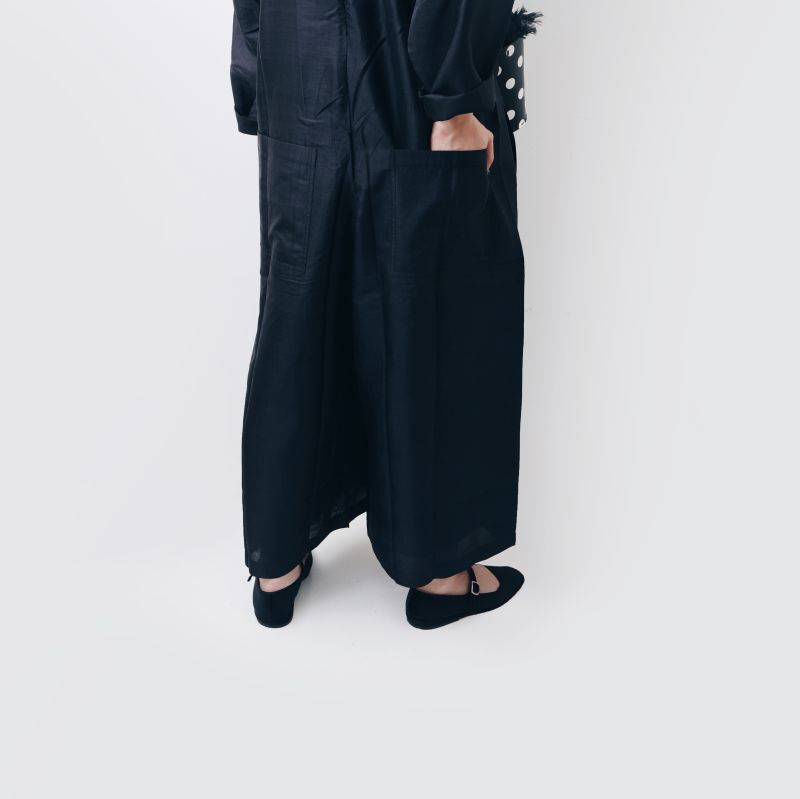 100 ％品質保証 Polka Silk Khadi 別注!! ブノン BUNON Dots Overalls Sailor Print パンツ