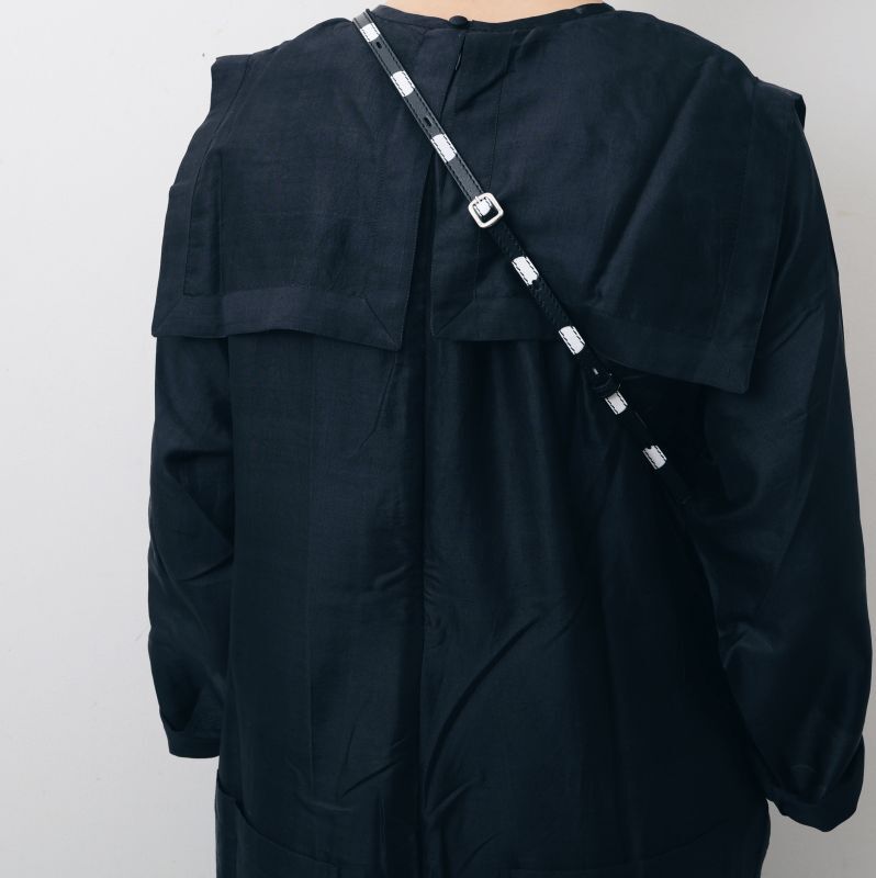 BUNON ブノン Khadi Silk Sailor Overalls