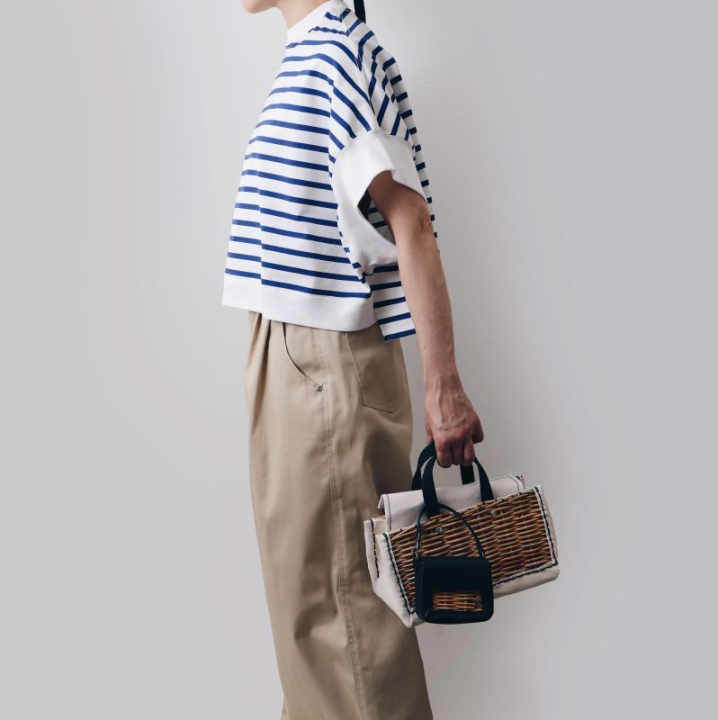 ebagos エバゴス フニュ・シュリンク 籐付きミニサイフ ebagos エバゴス フニュ・シュリンク 籐付きミニサイフ