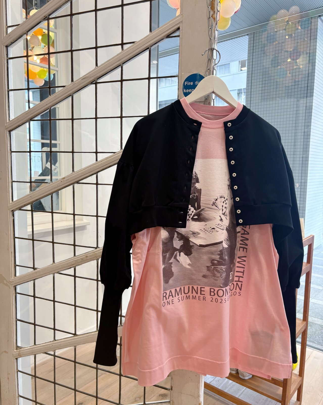 ebagos エバゴス ボレロ・コットンジャージー