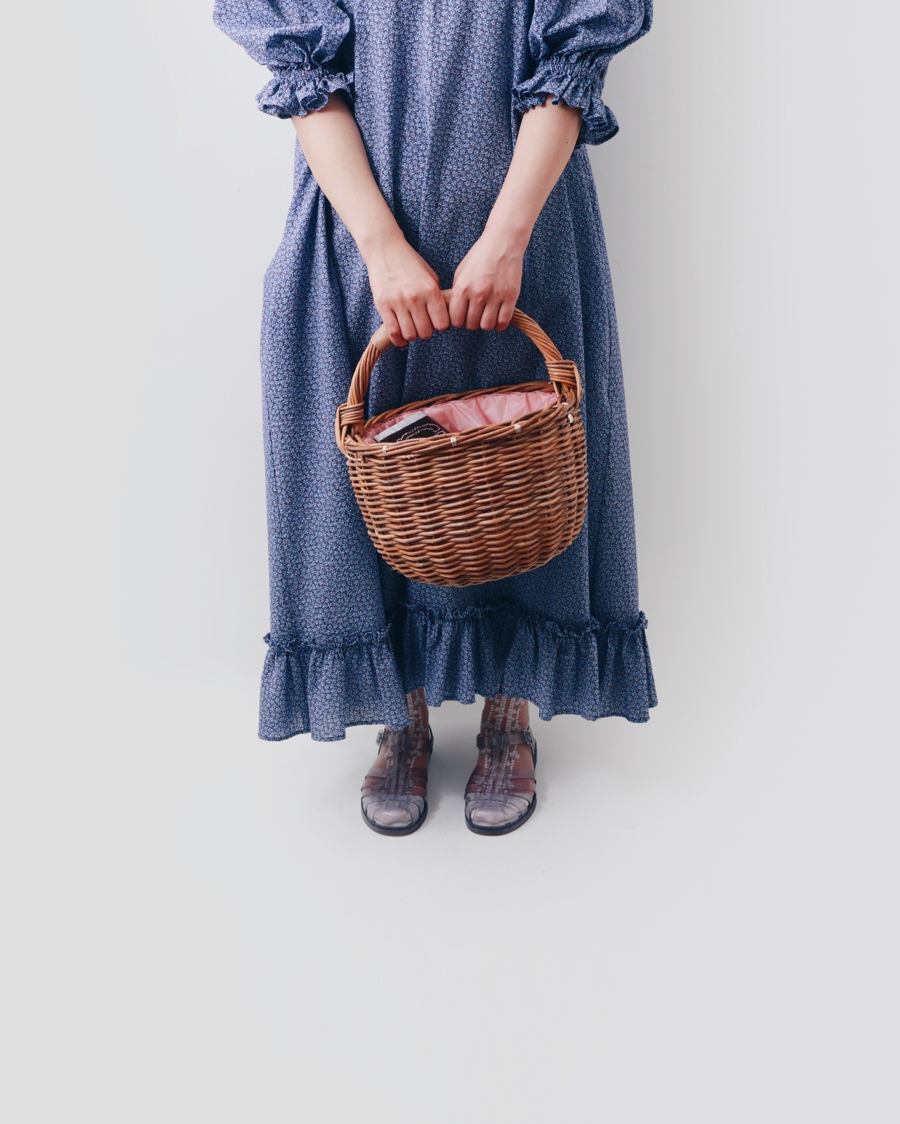 未使用品　ebagos オカイモノカゴ　ピンク 未使用品 エバゴスebagos オカイモノカゴ ピンク