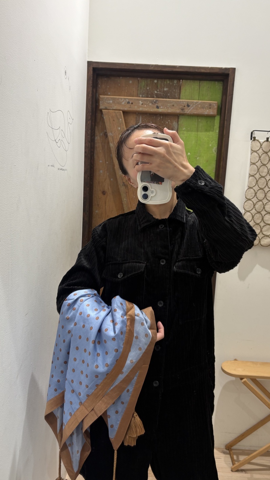 YARMO ヤーモ　ボディースーツ　オールインワン　コーデュロイ　ネイビー　L SALE 50%OFF】[YAR-24AW-P6]Yarmo(ヤーモ) Boiler Suit 8wale