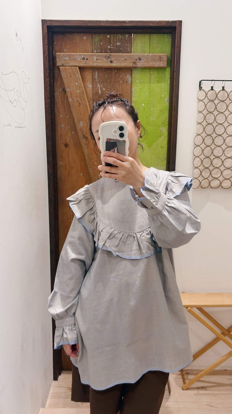 BUNON Khadi Cotton Pintuck Tunic