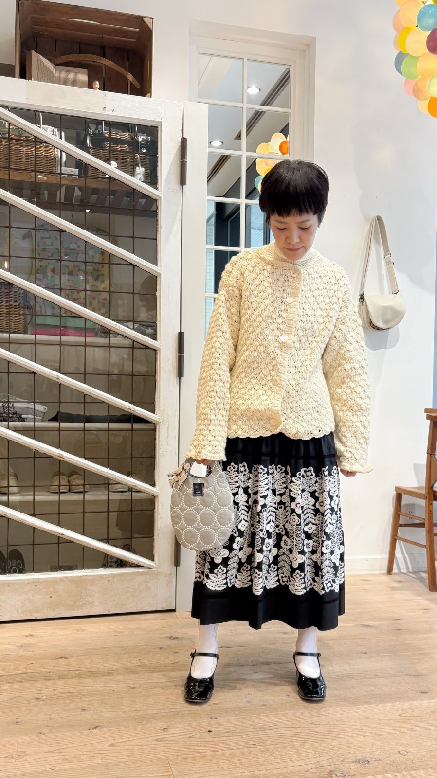 ※ポリゴナムさま専用※ミナペルホネン swan スカート mina perhonen ミナぺルホネン swing garden スカート