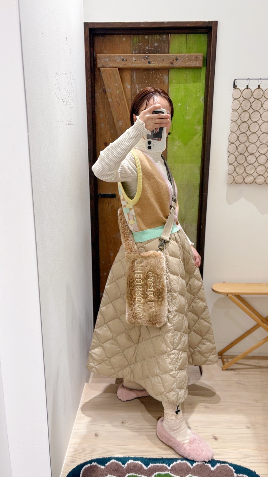 ころちょろ　美品　エバゴス　ebagos オニギリ　ポシェット　かごバック ころちょろ 美品 エバゴス ebagos オニギリ ポシェット かご