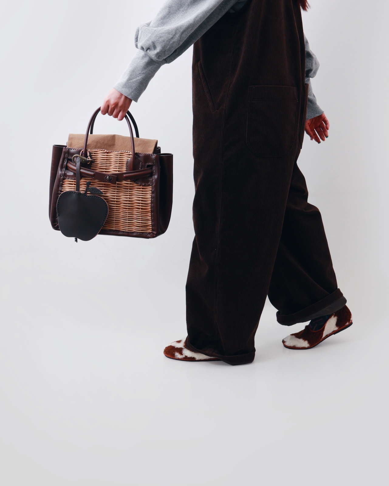 ebagos エバゴス オールインワン・コーデュロイ