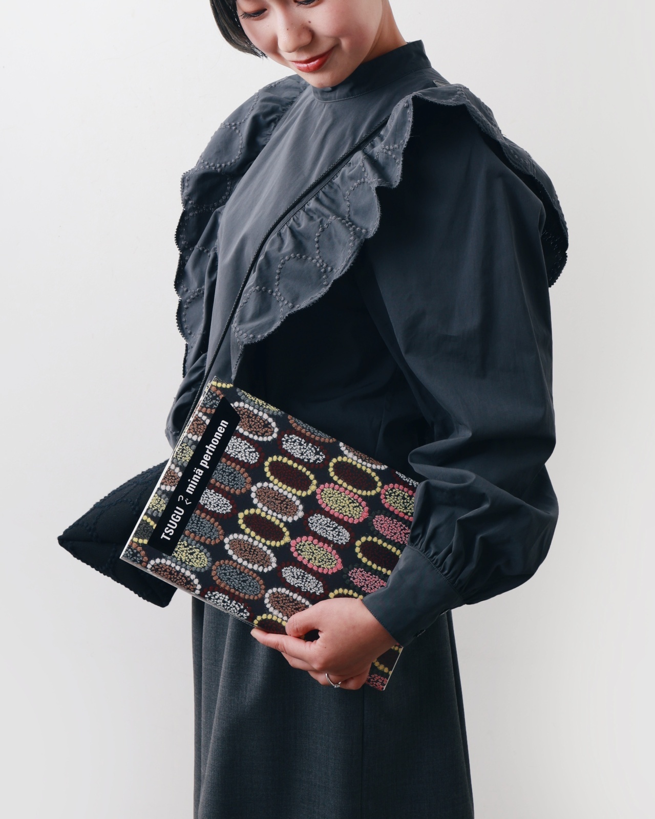 mina perhonen ミナぺルホネン tambourine ラグランスリーブブラウス