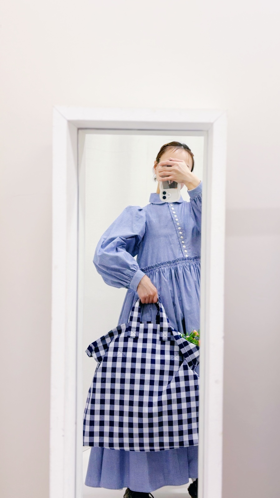 FOR flowers of romance 別注!! gingham check dress