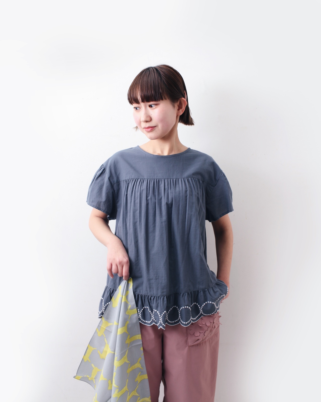 ミナペルホネン 子供服 ブラウス 120cm 130cm 【公式通販】