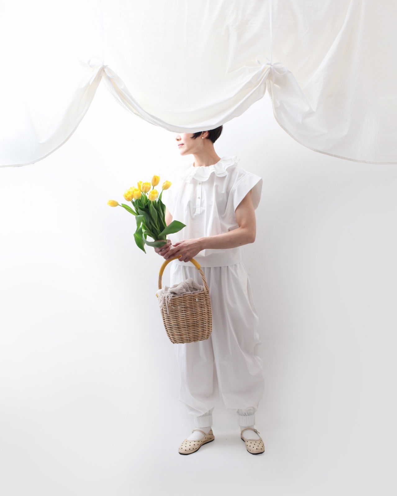 Velvet Basket ベルベットバスケット 大森伃佑子×3 ET DEMI パンツ