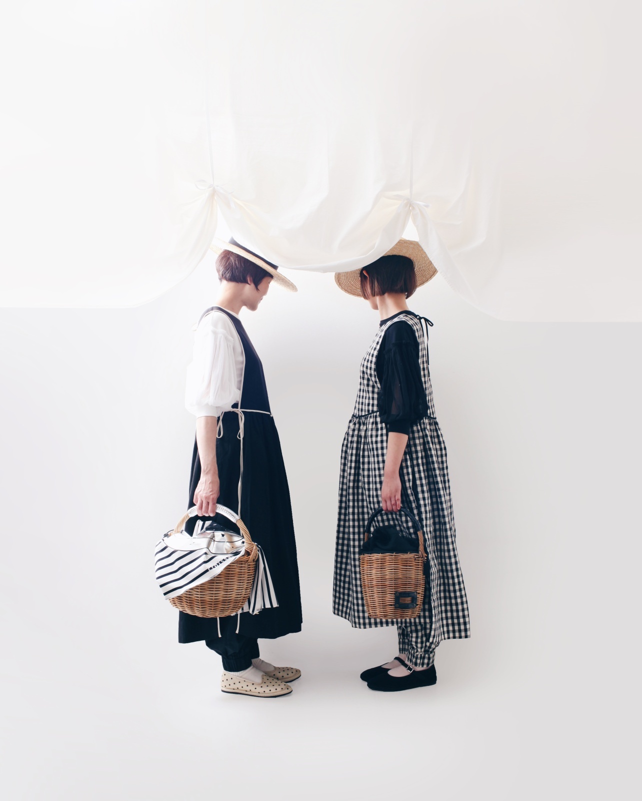 Velvet Basket ベルベットバスケット 大森伃佑子×3 ET DEMI エプロン