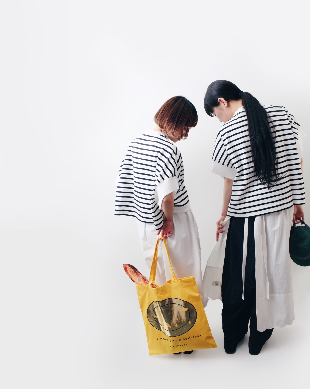 ebagos フレンチスリーブシャツ ebagos エバゴス フレンチスリーブシャツ・ボーダー