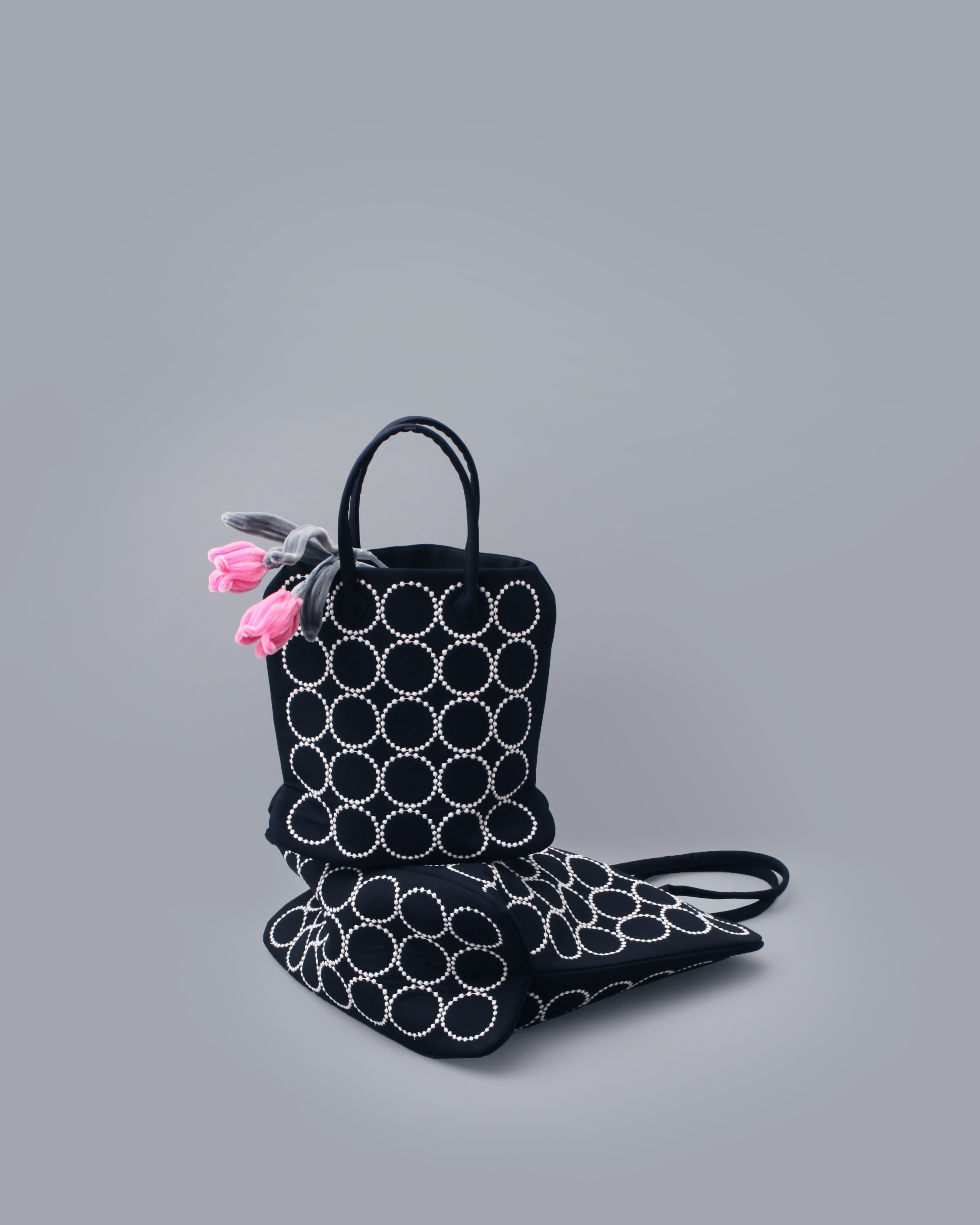 mina perhonen ミナぺルホネン tambourine pave bag L