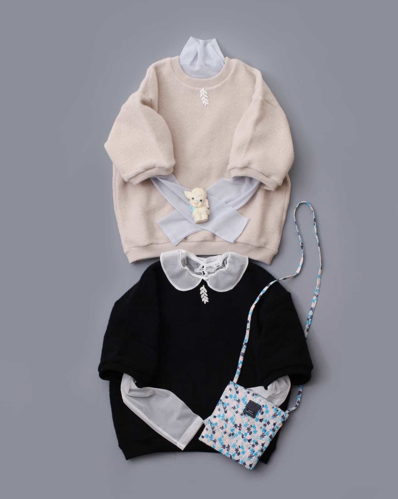 mina perhonen ミナぺルホネン sleep sheep プルオーバー