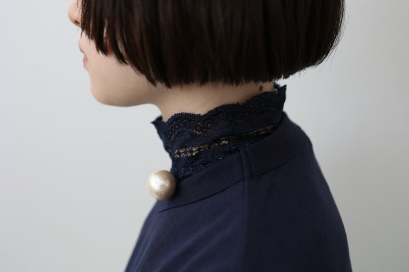 homspun ホームスパン 40/2天竺 ノースリーブプルオーバー