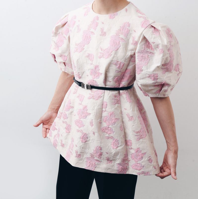 leur logette ルールロジェット 別注!! ribbon leather belt