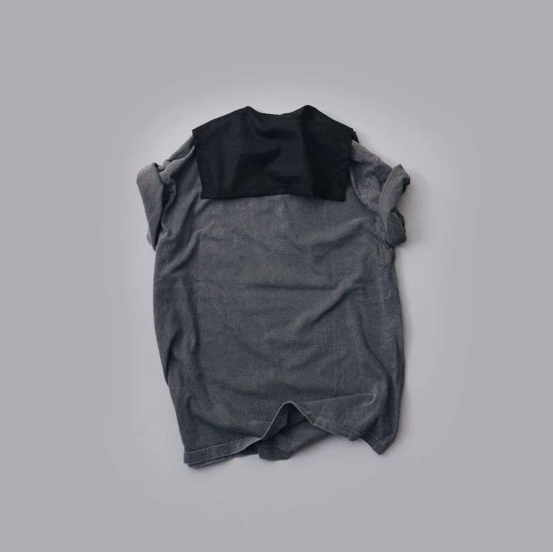 【最終価格】Wanderclad etc..　別注Ruffle Neck Top Wanderclad etc.. ワンダークラッド Ruffle Neck Top