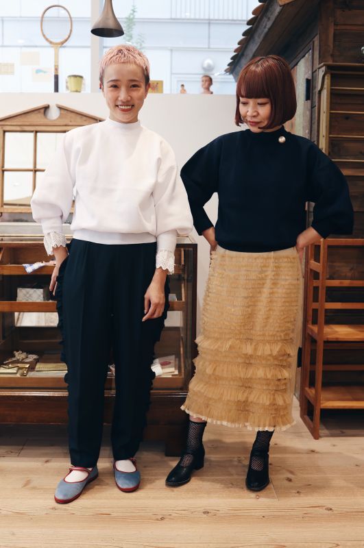 Dot and Stripes CHILD WOMAN 別注!! AMOSSAミラノリブ