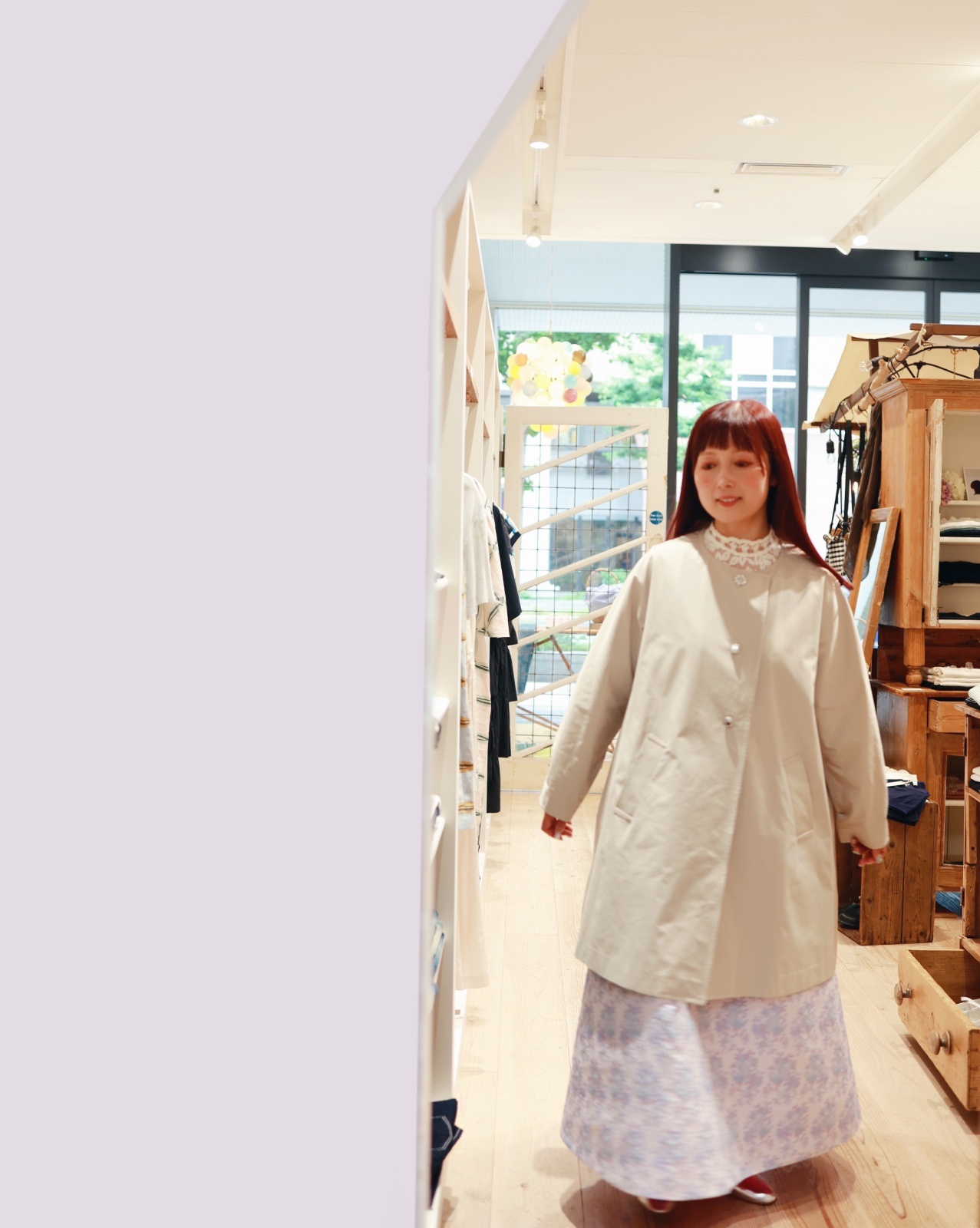 leur logette ルールロジェット コート leur logette ルールロジェット 別注!! ribbon coat