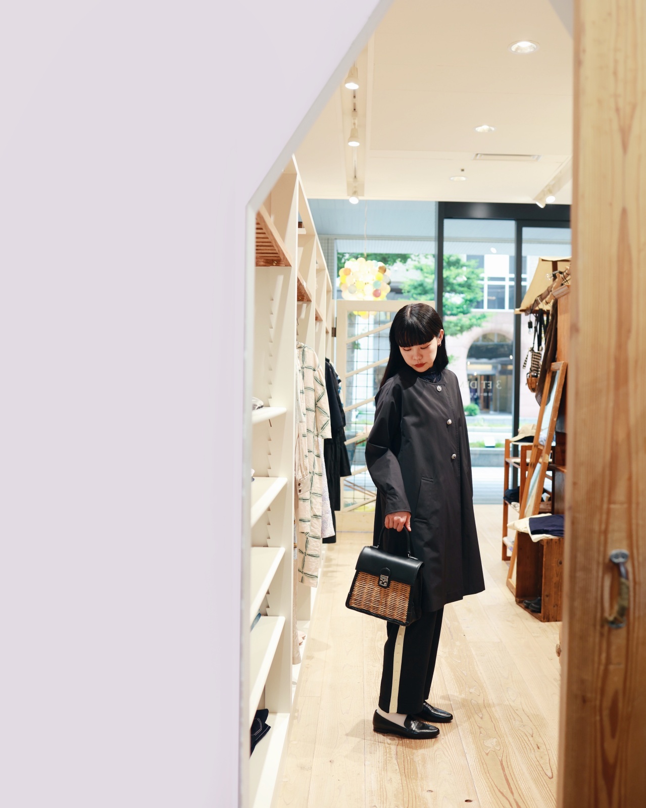 ルールロジェット　 leur logette コート　ベージュ leur logette ルールロジェット 別注!! ribbon coat